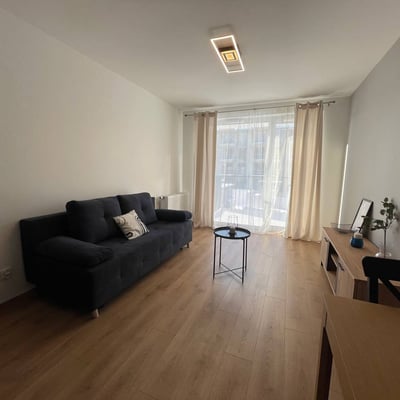 Rental of a bright 2-room apartment, 40 m², Prądnik Biały, Kraków, Poland